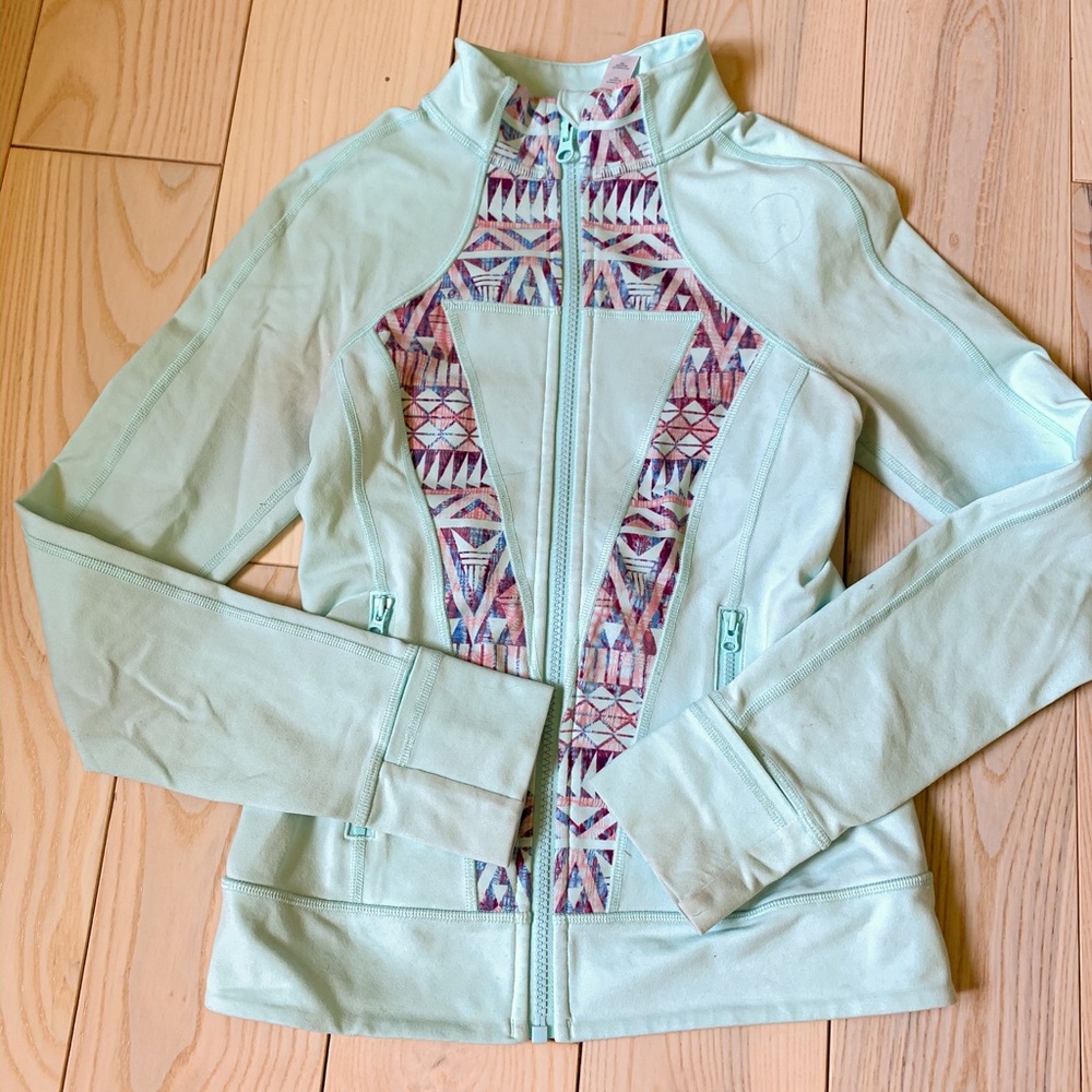 Mint Green Ivivva Athletic Jacket